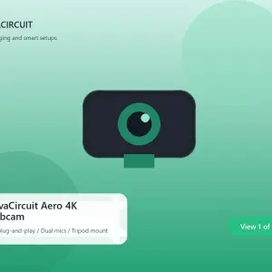 NovaCircuit Aero 4K Webcam